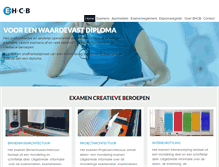 Tablet Screenshot of ehcb.nl